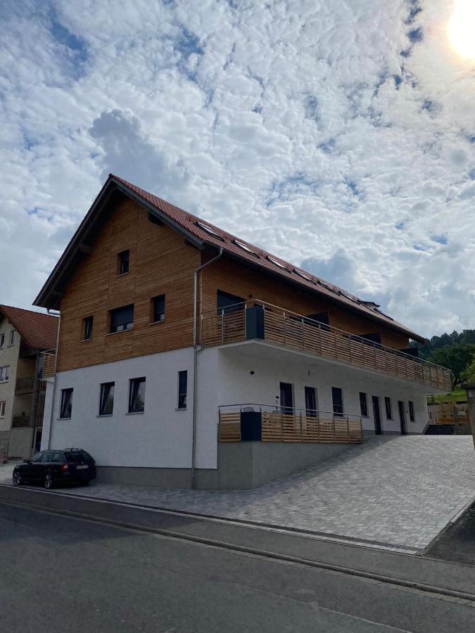 Belzesaltescheune Ferienwohnung Rhoen Riedenberg  المظهر الخارجي الصورة