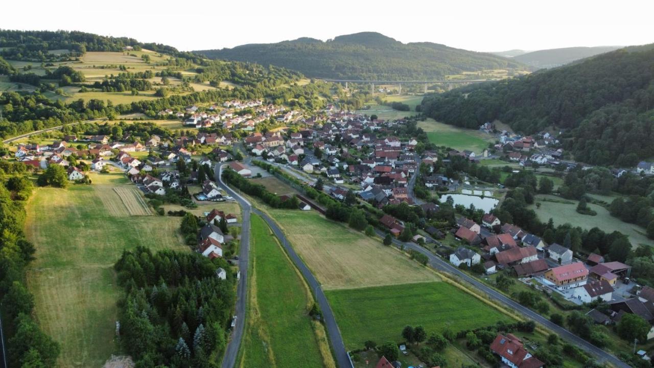 Belzesaltescheune Ferienwohnung Rhoen Riedenberg  المظهر الخارجي الصورة