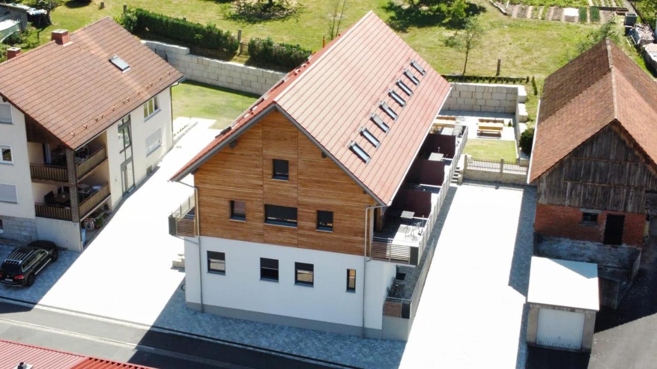 Belzesaltescheune Ferienwohnung Rhoen Riedenberg  المظهر الخارجي الصورة