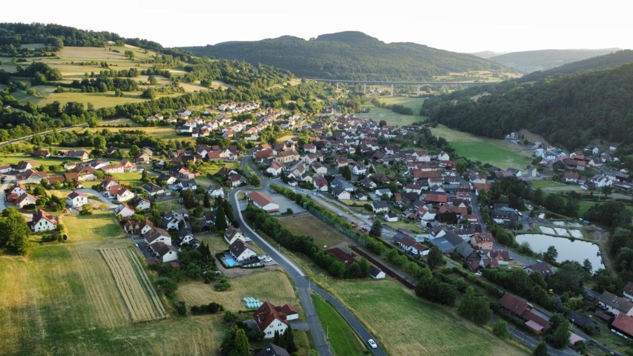 Belzesaltescheune Ferienwohnung Rhoen Riedenberg  المظهر الخارجي الصورة