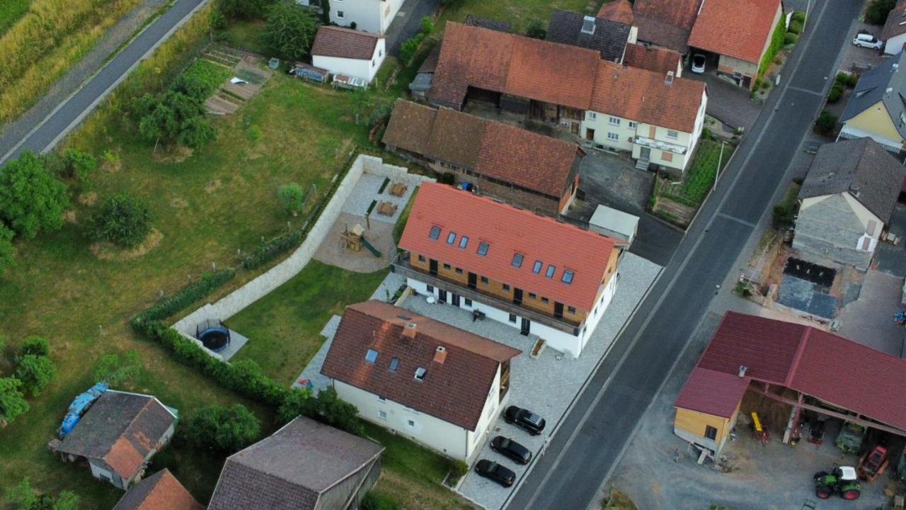 Belzesaltescheune Ferienwohnung Rhoen Riedenberg  المظهر الخارجي الصورة