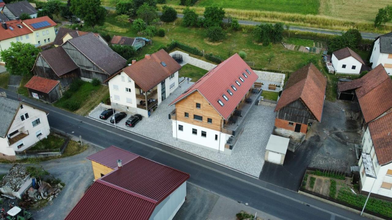 Belzesaltescheune Ferienwohnung Rhoen Riedenberg  المظهر الخارجي الصورة