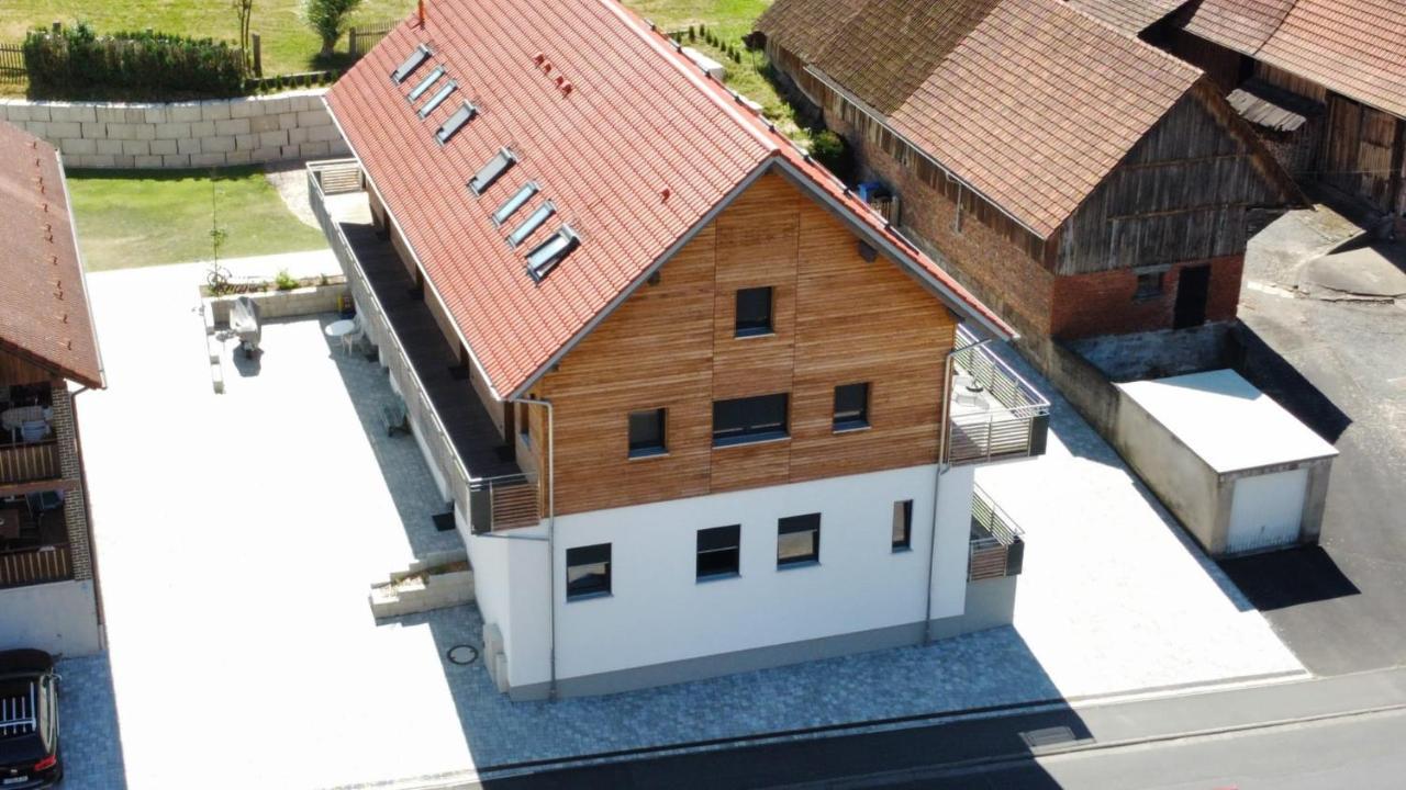Belzesaltescheune Ferienwohnung Rhoen Riedenberg  المظهر الخارجي الصورة