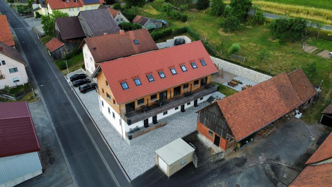 Belzesaltescheune Ferienwohnung Rhoen Riedenberg  المظهر الخارجي الصورة